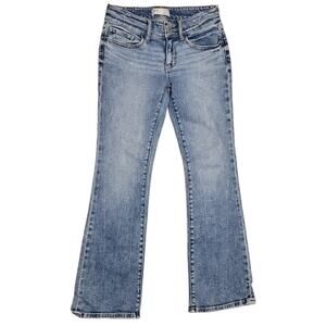 BKE Women's Stella Slim Fit Low-Rise Stretch Bootcut Tag Size 28x32 Actual 28x31